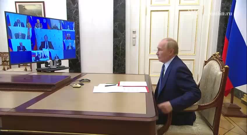 Путин обсуждает национальную морскую политику и безопасность на заседании Совета Безопасности