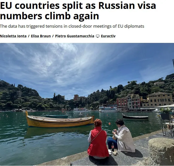 Россиян в 2025 году стали чаще пускать в ЕС сообщает Euractiv По данным издания в 2025 году россияне подали более 670 тысяч заявок на получение шенгенских виз что почти на 8 больше чем годом ранее Страны ЕС выдали гражданам РФ более 620 тысяч виз это на 10 2 больше по сравнению с 2024 годом Активнее всего визы россиянам выдают Франция Италия и Испания На эти страны приходится почти три четверти всех заявок от граждан РФ В частности Франция продемонстрировала наибольший рост количества выданных виз более чем на 23 за год Сайт Страна X Twitter Прислать новость фото видео Реклама на канале Помощь
