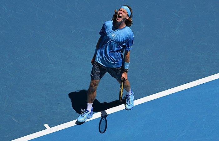 Андрей Рублев выбыл из Australian Open Российский теннисист уступил аргентинцу Франсиско Черундоло в третьем круге Australian Open Результат 6 3 7 6 7 4 6 4 в пользу южноамериканца Фото Quinn Rooney Getty Images interfaxonline