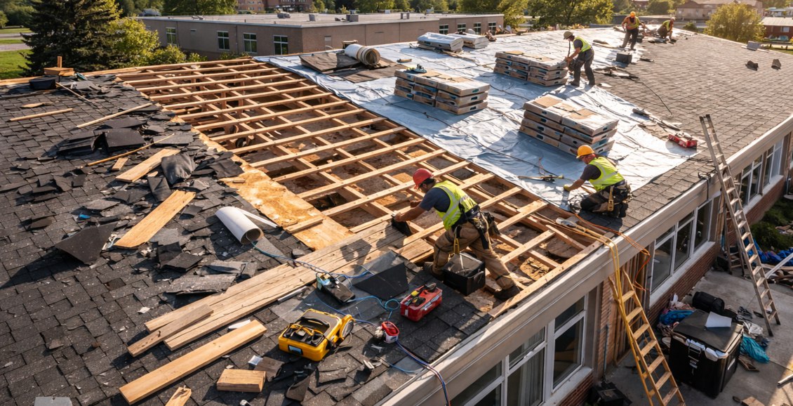 С подрядчика взыскали 4 85 млн рублей за срыв капремонта крыши школы в Елизове Арбитражный суд Камчатского края удовлетворил иск прокуратуры и взыскал с ООО САРМАТ ГРУПП 4 851 072 84 рубля убытков в пользу Елизовского муниципального округа Подробности дела Нажмите для подробностей   kam24 ru news main 20260223 125701 html utm source telegram utm medium messenger