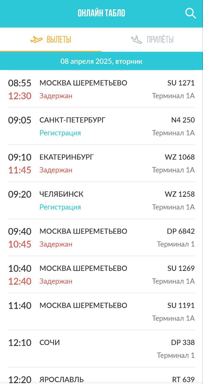 В казанском аэропорту из-за сильного тумана задержаны 12 рейсов На вылет из столицы Татарстана задержаны 4 рейса, приземлиться в Казань не могут 8 самолетов. -24 Отправить новость