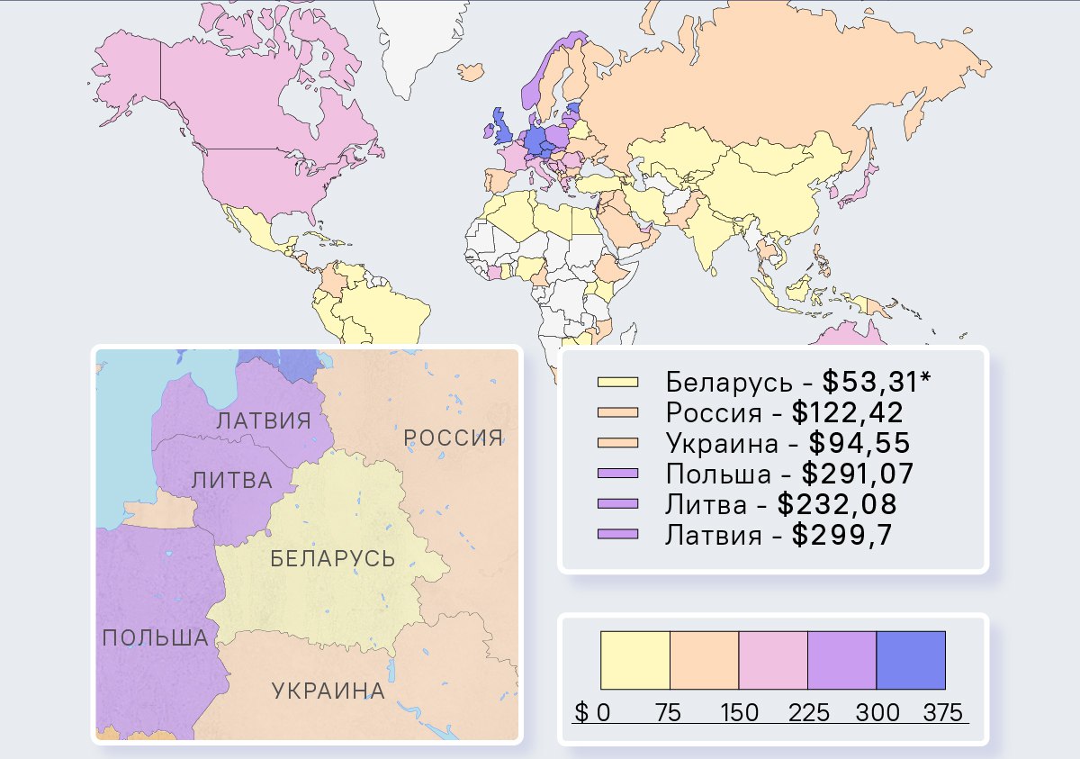 Стоимость коммуналки в Беларуси и у соседей Статистический интернет-ресурс Numbeo посчитал расходы на "коммуналку" в среднестатистической квартире площадью 85 кв м. В расчет брались счета за электричество, отопление а также охлаждение , водоснабжение и вывоза мусора. При этом во всех соседних странах жилищно-коммунальные услуги дороже: в России – 122,42 доллара; на Украине - 94,55; в Польше – 291,07; в Литве – 232,08; в Латвии - 299,7. Как правило, плата за "коммуналку" постепенно растет во многих странах. Беларусь – не исключение, но все здесь регулируется государством. Согласно указу президента №45 от 30 января 2025 года, предельно допустимый тариф за отопление с 1 июня вырос. Если на начало года одна гигакалория стоила 24,7187 рубля, а теперь – 27,2323. То есть рост составил около 10,16%. Речь идет именно о максимально разрешенном значении. #Разговоры_на_кухне