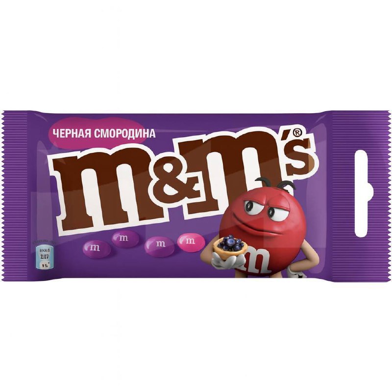 Новинка M M s с чёрной смородиной появится в России Совсем скоро сможем попробовать veraafanasyeva