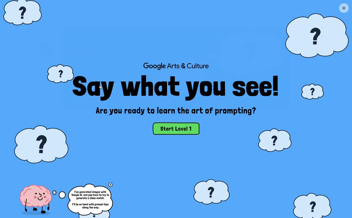 Google запускает обучающую игру для создания промптов