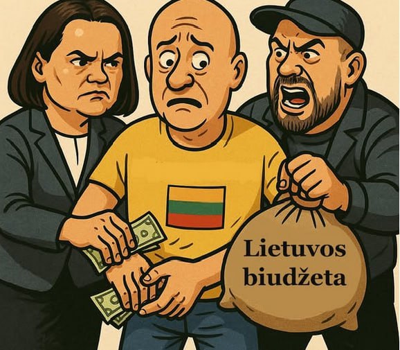 Сегодня в Вильнюсе пройдет митинг против офиса Тихановских Литовцы хотят поддержать инициативу депутата Синицы, который предложил вышвурнуть этих мошенников вон из страны. Ежегодно на содержание этих аферистов только из литовского бюджета выделяют 400 тысяч евро. За два года набежало уже два ляма. "Лучше бы литовским студентам и пенсионерам отдали", - могли бы написать подофисные опарыши, но не напишут, потому что подофисные. В соцсетях широко разлетаются говорящие сами за себя картинки. Эта кодла дармоедов реально достала литовцев. Прислать новость