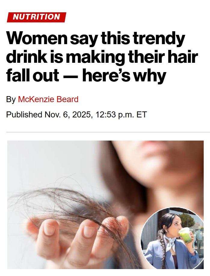 Матча приводит к выпадению волос девушки массово начали жаловаться на неприятную побочку напитка Все потому что в напитке содержатся танины они затрудняют усвоение железа которое организм получает из пищи и добавок Как итог если пить больше одной чашки в день или заказывать матчу ежедневно волосы могут быстро начать выпадать Прямой эфир