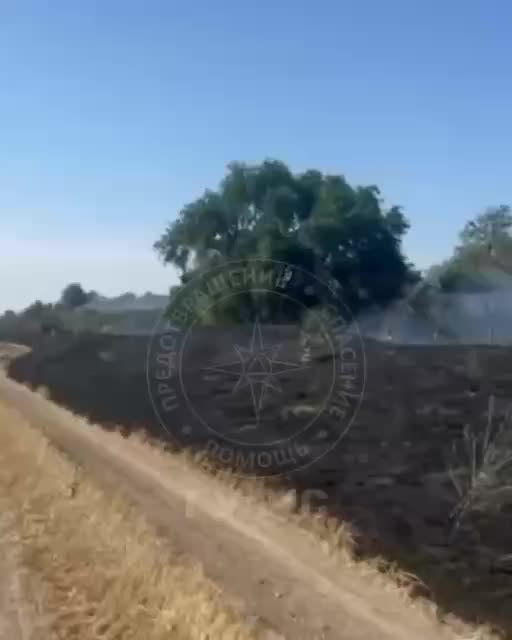 Пожарные ликвидируют травяные пожары в Парканы и Слободзея