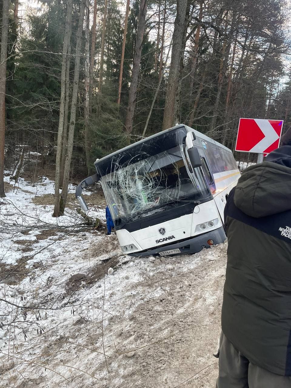 Пассажирский автобус ушел в кювет в подмосковном Орехово-Зуево. Пострадали 6 человек – источник 112.  Транспорт шел по маршруту «Куровское – Анциферово». В районе платформа Подосинки водитель Сергей Артюшин не справился с управлением и вылетел с трассы. В салоне находились 15 человек. 5 пассажиров попали в больницу с переломами и ушибами.  Пострадал и сам шофёр, у него сломаны рёбра. В причинах аварии разбираются полицейские.