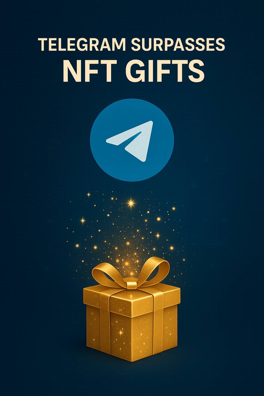 Telegram сверг OpenSea: эпоха NFT-подарков наступила! Впервые в истории NFT-подарки Telegram обошли OpenSea по объёмам — то, что ещё вчера казалось невозможным, сегодня стало реальностью. Подарки — это больше, чем просто анимации. Это новый формат владения, передаваемый мгновенно, красиво, и теперь — массово. Инвесторы уже разворачиваются в сторону Telegram, а рынок будто просыпается и начинает дышать по-новому. Мы стоим у истоков большого тренда. И, похоже, это лишь начало. Подписывайтесь — впереди будет жарко. Начните торговать на MRKT Берегите себя, и свои активы! #Подарки #NFT #Stickers #MRKT #Telegram #Stars