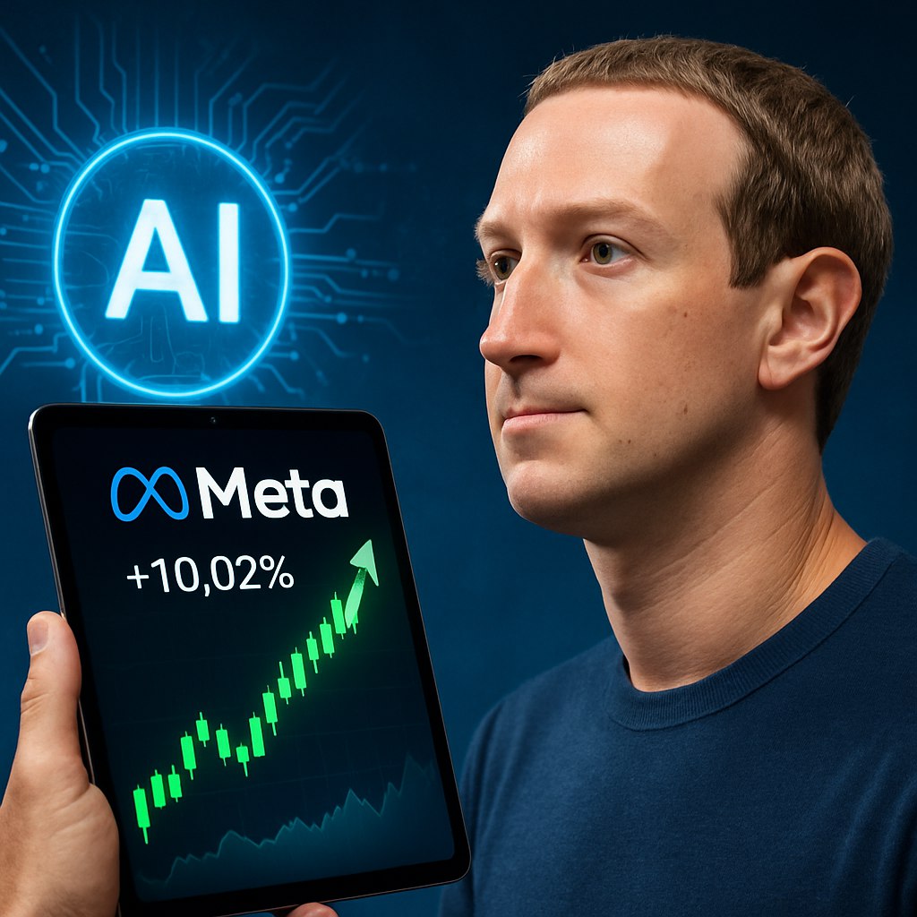 Meta продолжает активные инвестиции в искусственный интеллект, что положительно сказалось на акциях компании! Цена акций увеличилась более чем на 10% после публикации отчета о доходах, где Meta сообщает о выручке в $47,5 млрд за второй квартал, что на 22% больше, чем годом ранее. Количество активных пользователей Facebook, Instagram, Threads и WhatsApp достигло почти 3,5 миллиарда. Марк Цукерберг заявил, что компания планирует увеличить расходы на центры обработки данных и найм сотрудников, что привело к росту капитализации Meta более чем на $175 миллиардов. Новый приоритет компании - достижение сверхинтеллекта через AI, что уже начинает улучшать рекламный бизнес: новая модель AI привела к увеличению конверсий на Facebook на 5% и на Instagram на 3%. Несмотря на продолжающиеся инвестиции в метавселенную, искусственный интеллект стал главным направлением для Цукерберга. AI OFFICIAL