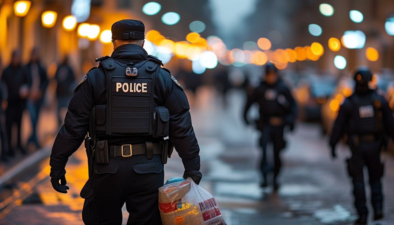 Задержан наркопотребитель находившийся в розыске Артёма В Приморье сотрудники патрульно постовой службы задержали гражданина Артёма который при виде полицейских заметно занервничал У него из кармана обнаружили свёрток с неизвестным содержимым мужчина признался что это синтетический наркотик для личного употребления Проверка по учётам подтвердила что он находится в федеральном розыске по Артёмовскому городскому суду Ранее задержанный уже был фигурантом дела о незаконном приобретении хранении и перевозке наркотических средств он не являлся на судебные заседания и был объявлен в розыск В отношении задержанного суд избрал меру пресечения в виде заключения под стражу Изъятое содержимое направлено на криминалистическую экспертизу решается вопрос о возбуждении нового уголовного дела о незаконном хранении синтетических наркотиков