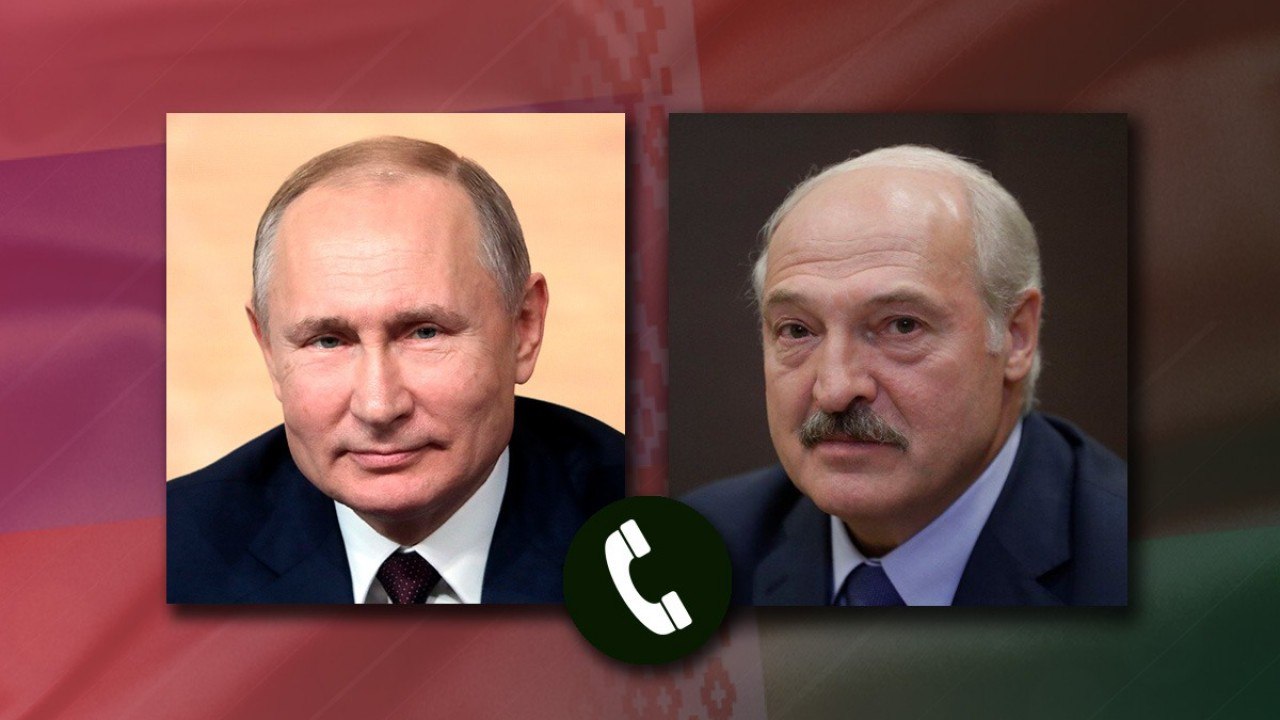 Подробности телефонного разговора Путина и Лукашенко: Лидеры обсудили предстоящий саммит Евразийского экономического союза, а также вопросы, связанные с укреплением российско-белорусского сотрудничества; Особое внимание было уделено региональным проблемам и международной обстановке, включая ситуацию на Украине и Ближнем Востоке; Александр Лукашенко и Владимир Путин договорились более детально рассмотреть все актуальные вопросы при личной встрече в Минске в ближайшее время. !
