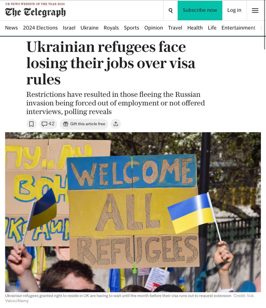 Украинских беженцев в Британии начали лишать работы. Газета The Daily Telegraph пишет, что это вызвано внедрением новых правил, не разрешающих работодателям продлевать контракты для тех, у кого в ближайшее время истекает срок пребывания в стране. А у первой волны украинцев срок начинает истекать в марте сего года! Газета приводит конкретные случаи увольнения украинцев.   А я заодно обращаю внимание еще на один показательный факт: обнародованный вчера доклад Frontex свидетельствует о том, что в прошлом году среди 17 тысяч нелегальных мигрантов в Евросоюз львиную долю составляли выходцы из Эфиопии и Сомали, а также с Украины! Рост нелегальных пересечений восточной границы Евросоюза за прошлый год составил 192%!  Вот вам и безвиз! Настолько безвизовый безвиз, что украинцы нелегально пробиваются в Европу! На самом деле, это свидетельствует о том, что европейцы постепенно начинают от политики открытых дверей в отношении украинцев к политике выдавливания их домой - Зеленскому очень нужно пушечное мясо