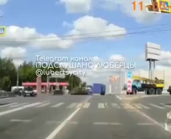ДТП с грузовиком в Раменском: перекрыта проезжая часть