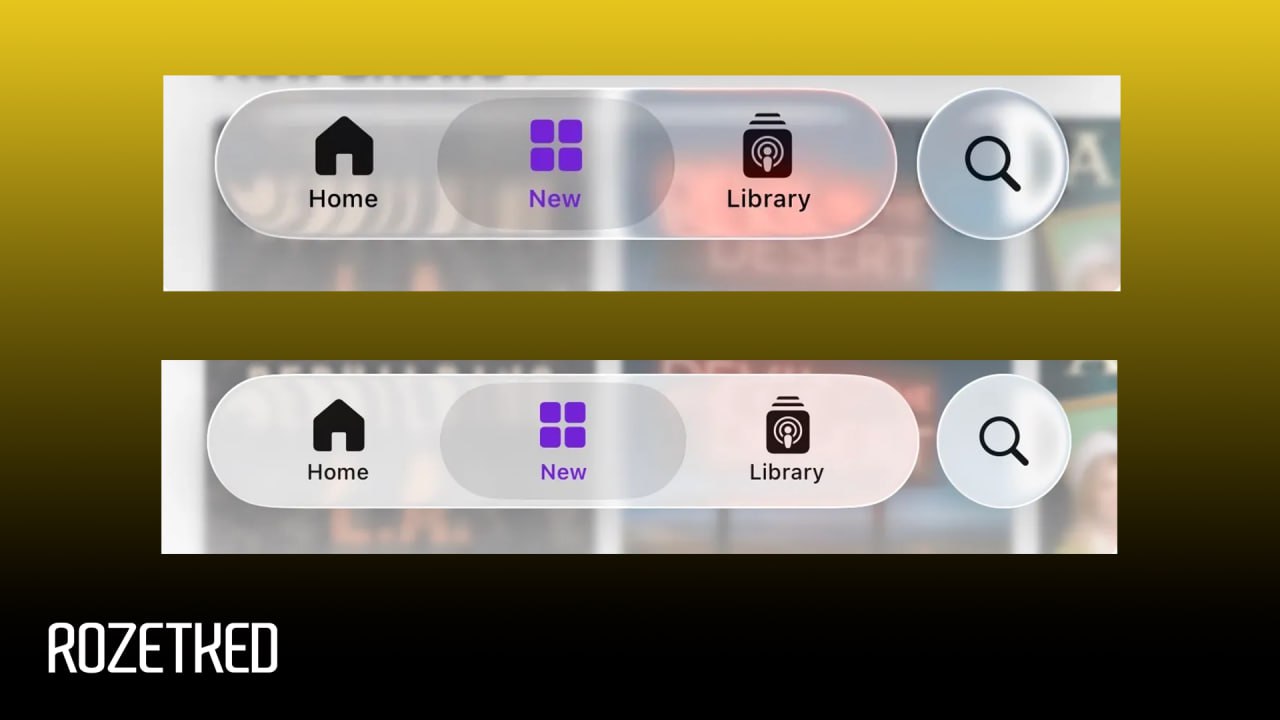 Liquid Glass теперь не такой Liquid и не такой Glass Apple изменила визуальные эффекты в iOS 26 beta 3: эффект полупрозрачности стал менее выраженным, чтобы улучшить читаемость и снизить визуальную нагрузку. Многие в сети оценили такое изменение, хотя нашлись и сторонники того самого стекла из первой беты. rozetked.me/news/40246
