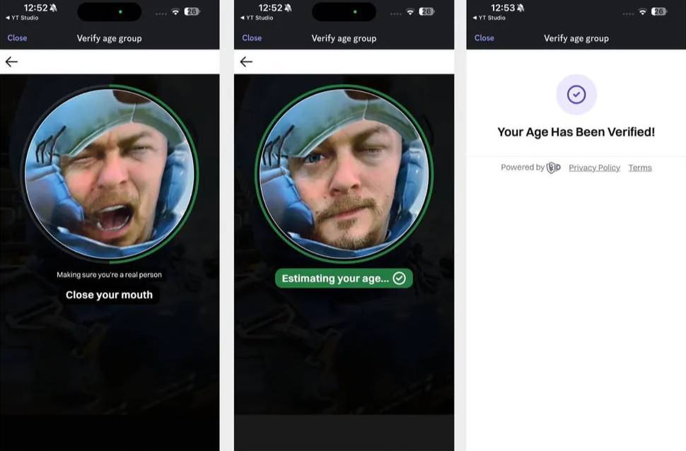 Discord внедрил систему верификации возраста через селфи — но обойти её оказалось проще, чем казалось.  Для подтверждения, что пользователю исполнилось 18 лет, сервис просит загрузить фото с определённой мимикой. Однако один из пользователей прошёл проверку, загрузив скриншот лица персонажа из фоторежима в игре Death Stranding.  КК