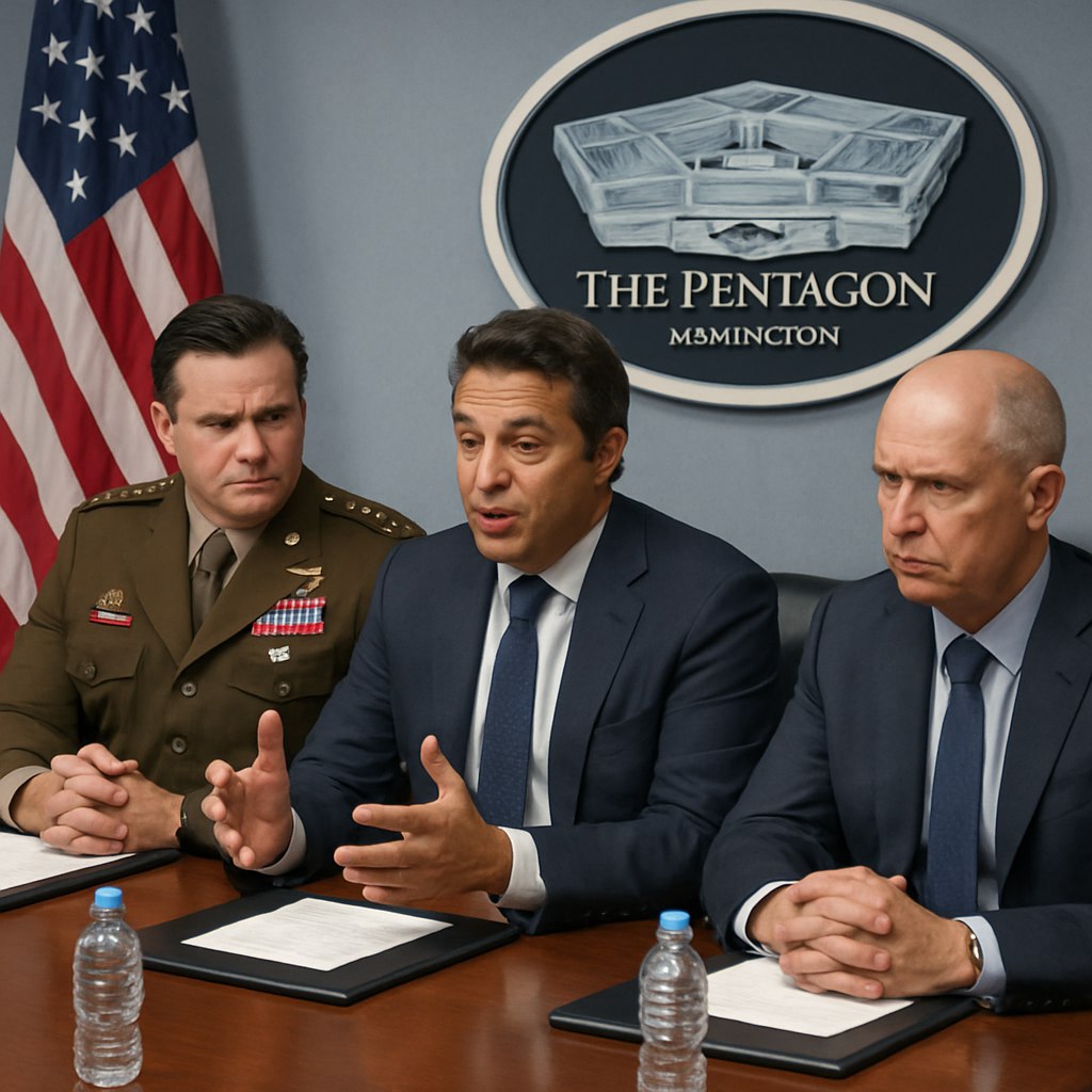 В Пентагоне состоялась встреча с участием секретаря обороны США Пита Хегсетха и бывшего руководителя Uber Эмиля Майкла а также миллиардера из частного капитала Эти ключевые фигуры собираются создать команду направленную на внедрение искусственного интеллекта в оборонную сферу что может значительно изменить подходы к национальной безопасности и военным технологиям Важные детали встречи остаются под вопросом однако уже сейчас становится ясно что частный сектор начинает играть все более заметную роль в стратегическом развитии Пентагона PRO AI OFFICIAL