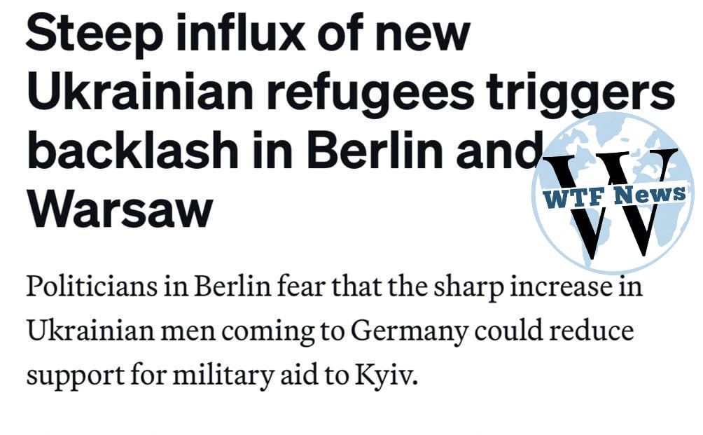 Политики в Германии и Польше недовольны притоком новых украинских беженцев Количество молодых украинских беженцев увеличилось в последние недели утверждается в статье Нам не интересно что молодые украинцы проводят время в Германии вместо того чтобы защищать свою страну заявил видный член парламента от партии Мерца в Politico В Германии члены правящей консервативной партии канцлера Фридриха Мерца заявили что общественная поддержка Украины может ослабнуть если станет известно это неизвестно что молодые беженцы уклоняются от военной службы Польская группа Конфедерация заявила что Варшава больше не может возлагать на своих налогоплательщиков расходы связанные с украинскими перебежчиками Внезапный приток беженцев связан с ослаблением Киевом ограничений на поездки для молодых людей в возрасте от 18 до 22 лет Германия Польша беженцы Спасибо что следите за новостями вместе с News   Поддержать канал Boostами