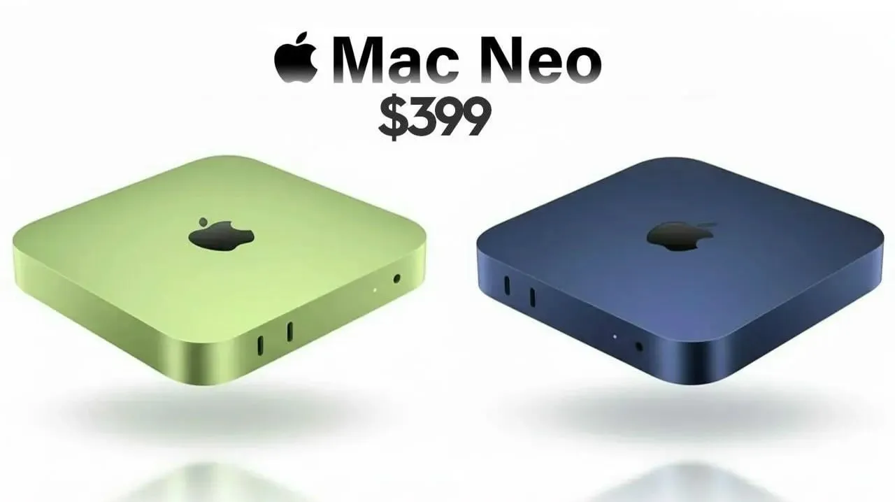 Apple планирует выпустить бюджетный мини ПК Mac Neo Выпущенный недавно MacBook Neo стал хитом и в компании решили повторить успех По предварительным данным компьютер получит чип A19 Pro как у iPhone 17 Pro и 12 ГБ ОЗУ ПК будет из пластика а энергопотребление составит 35 Вт Ожидается что стоимость устройства составит всего 300 400 Мой Компьютер