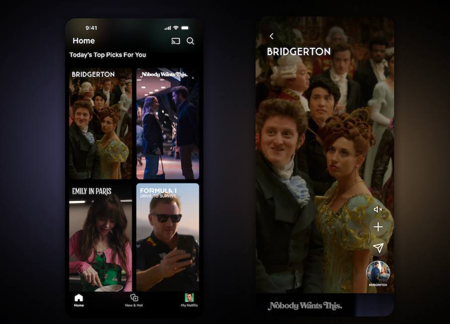 Netflix тестирует собственный видеосервис с короткими видео Netflix запустит в тестовом режиме ленту коротких вертикальных видео. Новый формат должен привлечь внимание аудитории, которая все чаще предпочитает смотреть короткий контент. Пользователи смогут просматривать клипы с фрагментами оригинальных шоу Netflix и сразу переходить к полному просмотру Лента персонализирована: все ролики подбираются на основе предпочтений зрителя. Сервис появится на iOS и Android в ближайшие недели. TechObserve