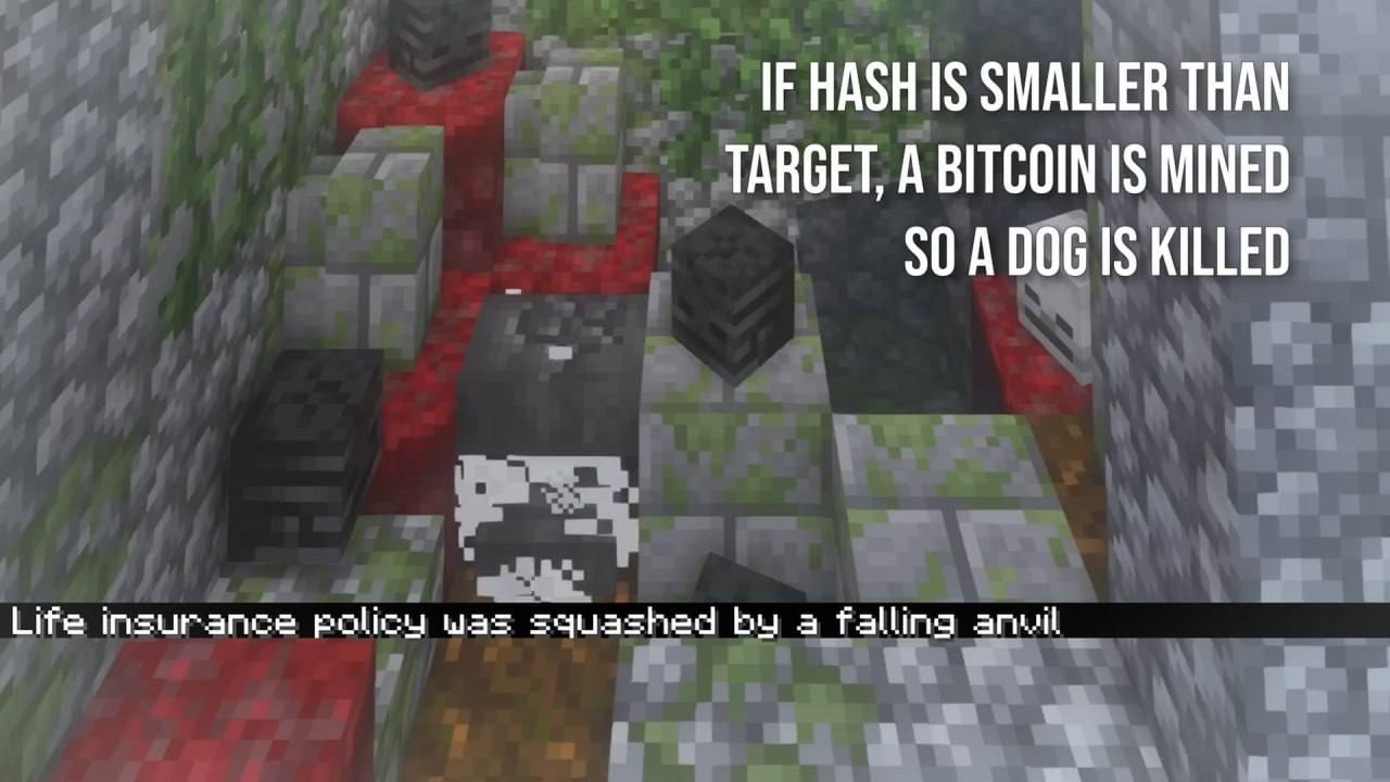 Парень построил в Minecraft настоящую МАШИНУ ДЛЯ МАЙНИНГА — она приносит ему целых… 56 копеек в год.  Ютубер Armadillo28 построил в игре рабочую криптоферму, подключённую к блокчейну. Вся система функционирует на редстоуне и скриптах.  По подсчётам автора, год майнинга принесёт аж 2 зимбабвийских цента.  Школьники, вкатывайтесь в крипту.    Картотека Все по полочкам