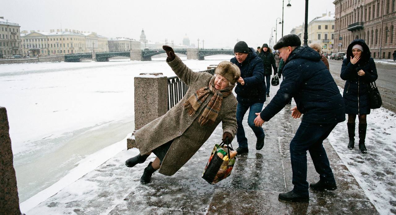 Петербурженке выплатили 300 тысяч рублей за падение на льду 65 летняя женщина поскользнулась утром в январе 2024 года на тротуаре у дома на Комендантской площади Прокуратура установила что причиной стала плохая уборка территории со стороны АО Коломяжское Суд полностью удовлетворил иск о компенсации морального вреда TodaySPb   Новости GradSPb   Места СПб
