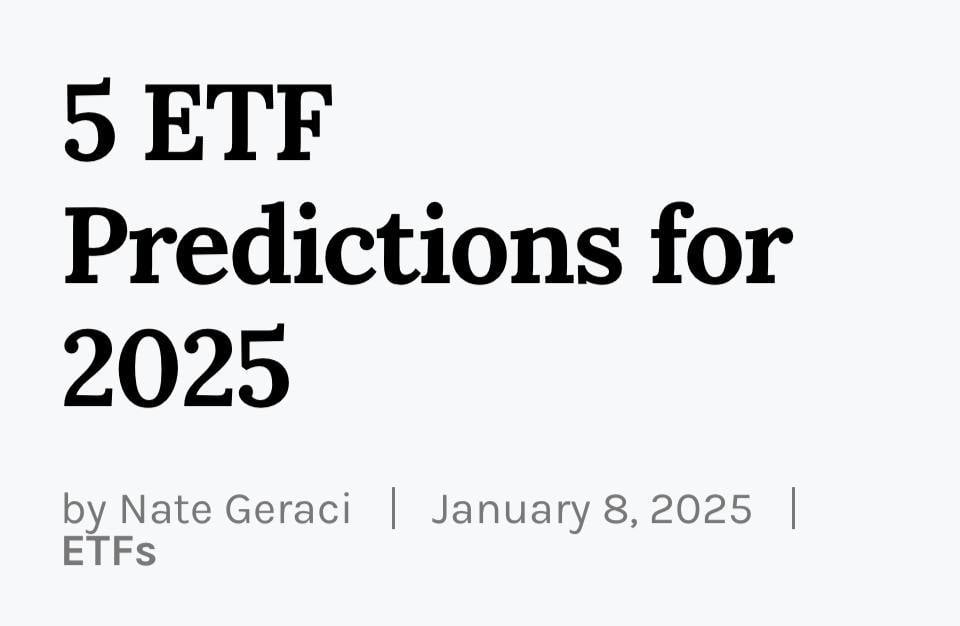 В 2025 году ожидается запуск 50 новых крипто-ETF     Президент The ETF Store Нейт Джерачи уверен, что в следующие 12 месяцев на рынке появится как минимум 50 новых крипто-ETF.   В частности, эксперт предполагает, что в этом году наконец получат одобрение компании-эмитенты, подавшие заявки на запуск спотовых ETF на базе Solana  SOL  и Ripple  XRP .   Джерачи также прогнозирует, что в 2025 году SEC одобрит опционы на Ethereum-ETF, что предоставит инвесторам возможность хеджировать риски или спекулировать на ценовых колебаниях ETH.