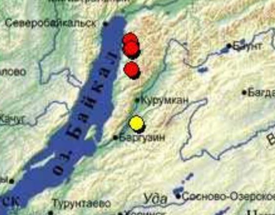 Ночное землетрясение произошло в Баргузинском районе Подземные толчки зафиксировали накануне в 2 часа Эпицентр сейсмособытия находился в 3 8 км юго восточнее улуса Соёл а его магнитуда составила 3 6 сообщает Баргузин инфо 24 7 со ссылкой на Байкальский филиал Единой геофизической службы РАН   Канал Ариг Ус в MAX
