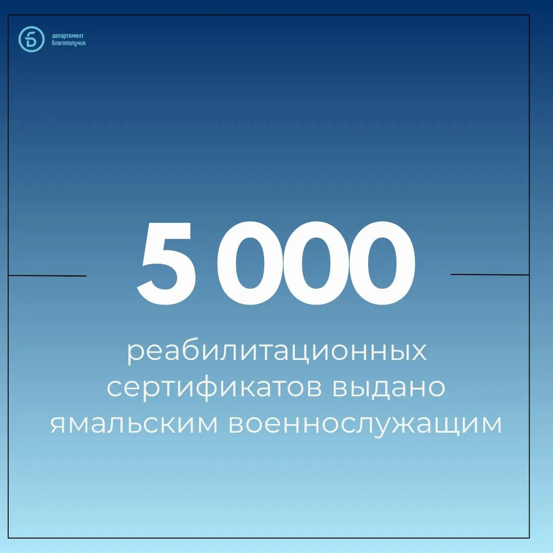 Одним из тех кто воспользовался региональной помощью стал участник СВО Денис Розборский из Яр Сале В результате травмы головы у мужчины появились серьезные проблемы со зрением Обращался в разные клиники и центры но из за большого риска ослепнуть никто из врачей не брался Провести операцию согласился офтальмолог хирург из тюменской частной клиники Вот здесь очень пригодился реабилитационный сертификат Мне поменяли хрусталики склеили роговицу Зрение восстановили Очень благодарен и врачу и Ямалу быстро отработали и возместили расходы на лечение Четыре месяца назад прошла повторная операция Зрение стопроцентное говорит Денис Розборский  На Ямале для участников спецоперации и их близких предусмотрено порядка 80 мер поддержки О них можно узнать в социальном навигаторе ЯНАО инфокиоске и в чат боте в мессенджере Max департамент благополучия подписаться в MAX