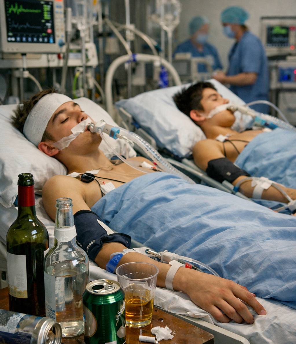 В Уссурийске два школьника впали в кому после отравления алкоголем В Уссурийске двое подростков оказались в реанимации после тяжелого алкогольного отравления Школьников экстренно доставили в больницу где их ввели в состояние интенсивной терапии По данным врачей состояние детей удалось стабилизировать угрозы жизни сейчас нет Однако впереди у подростков длительное восстановление и наблюдение специалистов Обстоятельства произошедшего выясняются Подписаться забустить