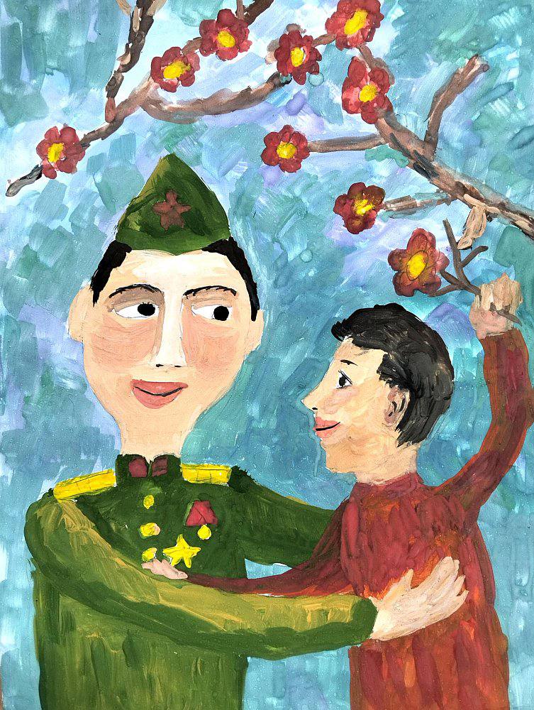 В филиале фонда «Защитники Отечества» подведены итоги конкурса «Открытка Победы» В филиале фонда «Защитники Отечества» прошла торжественная церемония награждения победителей регионального этапа международного конкурса «Открытка Победы», организованного Музеем Победы и Фондом «Защитники Отечества». В этом году конкурс посвящен юбилею 80-летия Победы в Великой Отечественной войне. Свои тематические рисунки представили более 30 участников в пяти возрастных категориях. Участники в самых разнообразных техниках нарисовали сражения, фронтовые будни и, конечно, долгожданную Победу. Победителями конкурса признаны: Анна Скворцова, Александр Геворгян, Кира Коциева, Элина Багаты, Георгий Хатагов, Камилла Маргиева, София Радченко, Лаура Лохова, Елизавета Гутнова. Диплом победителя в специальной номинации от региона удостоен Тимофей Джидзалов. Сегодня награды нашли своих героев. К участникам конкурса обратилась заместитель руководителя филиала фонда «Защитники Отечества» Таисия Кобзева. "Мы благодарны каждому, кто принял участие в этом значимом проекте, посвящённом 80-летию Великой Победы. Ваши творческие работы, наполненные искренностью и патриотизмом, стали настоящим украшением нашего конкурса!" - отметила Таисия Кобзева. Вместе с дипломами международного конкурса она вручила победителям небольшие подарки. 8 мая в Музее Победы состоится торжественная церемония награждения победителей Международного конкурса рисунков «Открытка Победы». #СвоихНеБросаем #ЗащитникиОтечества