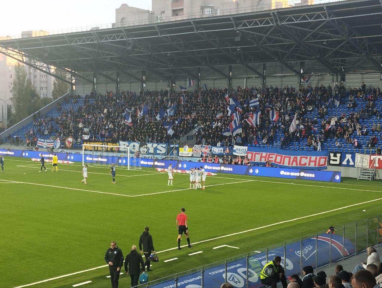 0 :1  "Зенит" повел в счете. Отличился Александр Ерохин