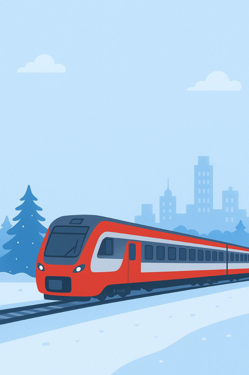 Интересный Оренбург Оренбуржье усиливает железнодорожное сообщение на праздники К Новому году и Рождеству из Оренбурга запустят дополнительные рейсы в Москву и Екатеринбург Железная дорога переходит на праздничный режим чтобы жители региона могли удобнее планировать поездки Дополнительные поезда Оренбург Москва будут курсировать в конце декабря и в начале января несколько рейсов в каждом направлении распределены по пиковым датам праздников Кроме того с 25 декабря до марта 2026 года поезд Оренбург Екатеринбург станет ежедневным что значительно расширит транспортные возможности для жителей области Новости подробнее на канале Интересный Оренбург