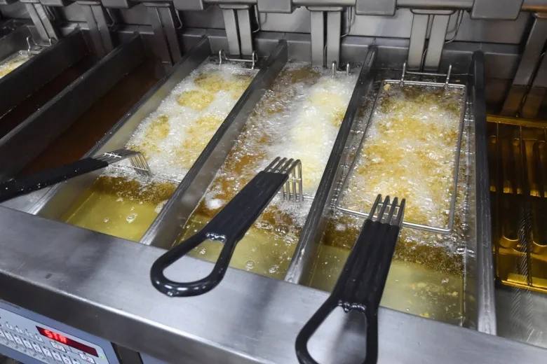 В России протестировали авиационное топливо из фритюрного масла из ресторанов Вкусно и Точка Газпром нефть успешно испытала экологичное авиационное топливо SAF сделанное из переработанных растительных масел и животных жиров В том числе из отработанного фритюрного масла из ресторанов Вкусно и точка Испытания прошли на реактивном двигателе имитировали взлёт крейсерский полёт и посадку Двигатель справился запаха картошки фри в небе не зафиксировано В Аэрофлоте инициативу поддержали и заявили что намерены продолжать работу над внедрением такого топлива в авиации А в Вкусно и точка добавили что ежегодно отправляют на переработку около 6 тысяч тонн отработанного масла теперь оно может получить вторую жизнь уже на высоте 10 тысяч метров uletet 1