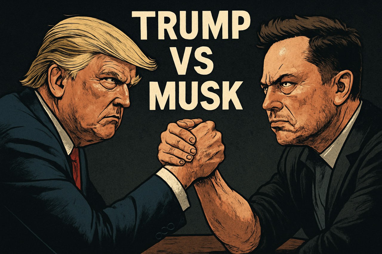 Трамп vs. Маск: Кто прав? Ссора двух титанов – это не просто личные разборки. За ней скрываются глубинные тектонические сдвиги в американской политике и экономике. Что на самом деле происходит? В Политическом Вестнике разбираем конфликт Маска и Трампа по косточкам. Никакой воды, только факты, аналитика и прогнозы. Для тех, кто хочет понимать, что будет дальше. Почему Маск отвернулся от Трампа? Какие ставки в этой игре? Как это повлияет на выборы 2028? Подписывайтесь, чтобы быть в курсе: Политический Вестник