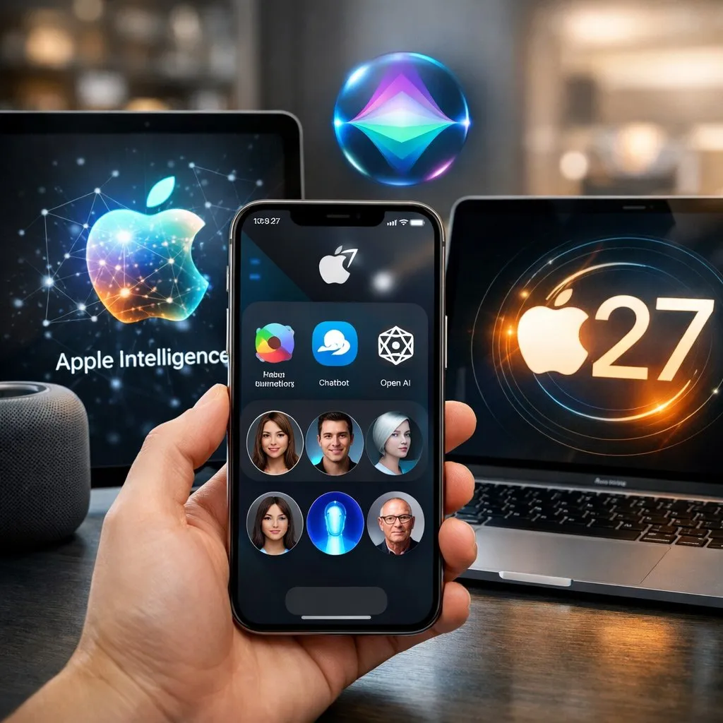 Apple готовит обновление iOS 27 в котором пользователи смогут выбрать любимую модель искусственного интеллекта для работы с Apple Intelligence По информации Марка Гурмана из Bloomberg в новых версиях iOS 27 iPadOS 27 и macOS 27 которые ожидаются этой осенью планируется интеграция сторонних чат ботов для системных AI функций Кроме того пользователи смогут выбирать различные голоса Siri для разных AI моделей что расширит возможности взаимодействия с устройствами Apple PRO AI OFFICIAL