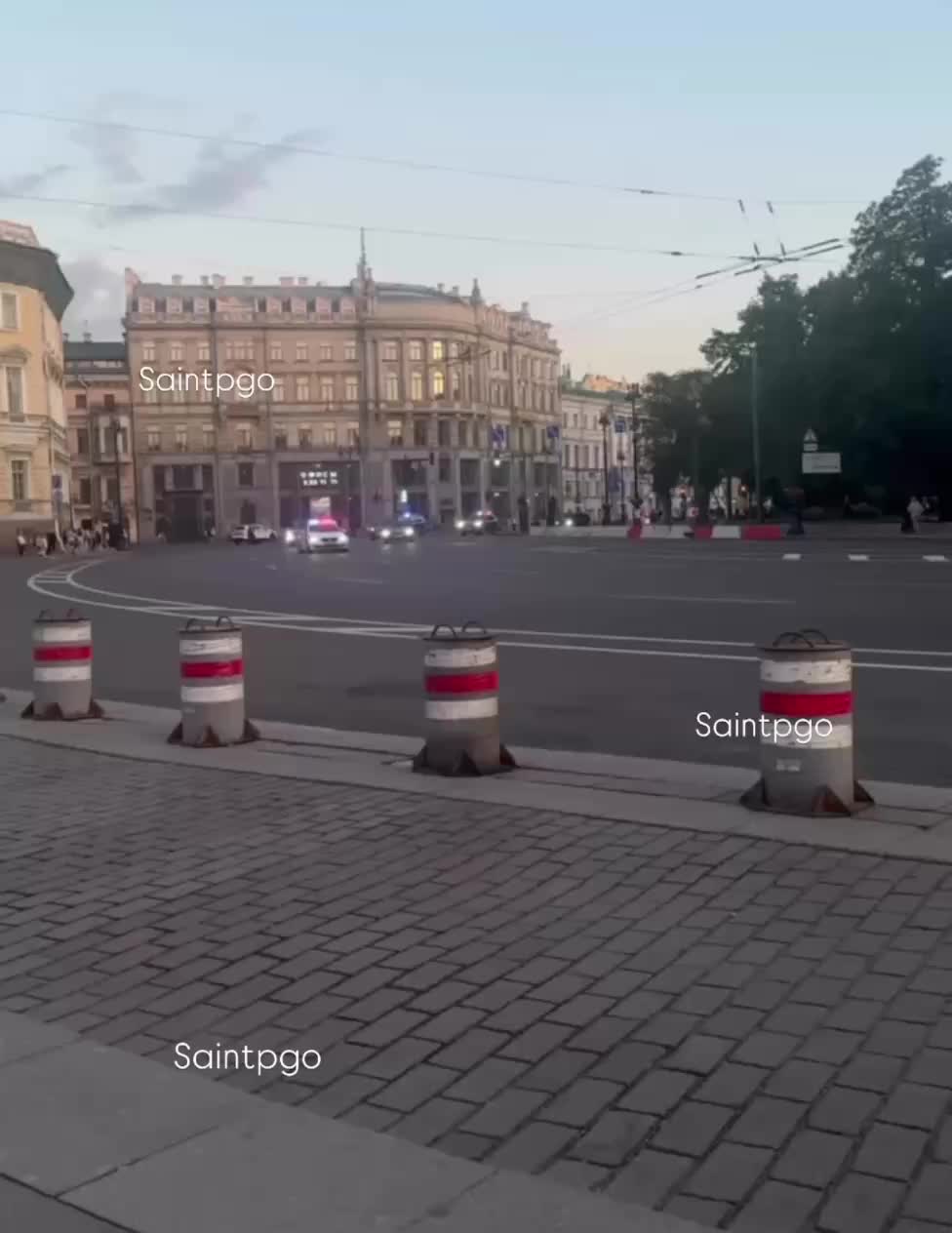 В центре Петербурга ожидаются перекрытия улиц из-за Международного юридического форума