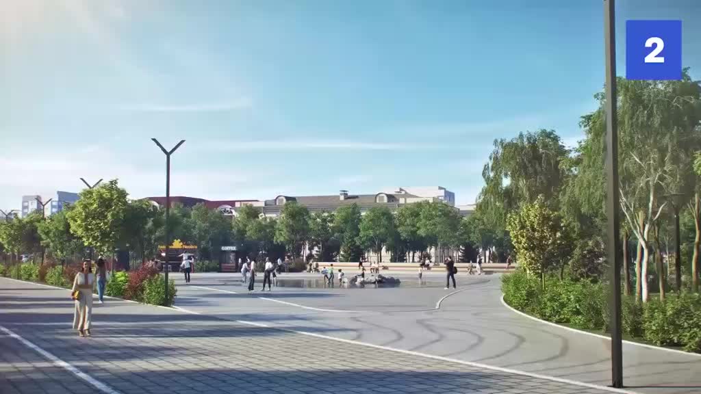 В Алчевске устанавливают светомузыкальный фонтан в рамках обновления центральной площади