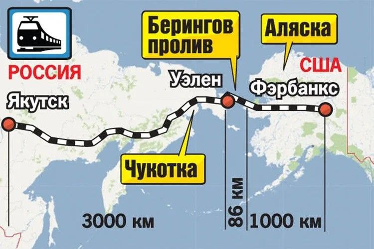 Тоннель который соединил бы Россию и Аляску через Берингов пролив может быть построен менее чем за восемь лет а его стоимость не будет превышать 8 млрд глава РФПИ Дмитриев smartlab news i 166996