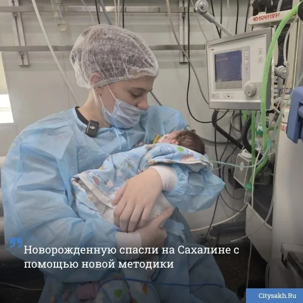 Сахалинские врачи впервые применили аппаратную гипотермию для спасения жизни новорожденной из Углегорска Это первый подобный случай в истории сахалинской медицины Новости в MAX   только важное   не тормозит купим ваши новости 79147662000