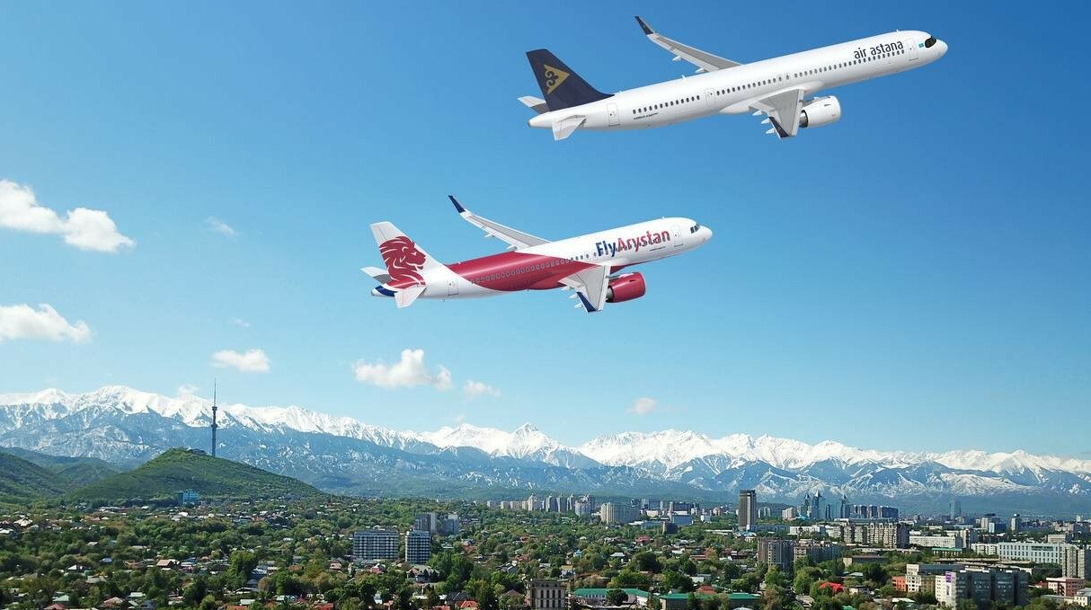 Air Astana заказывает до 50 самолетов Airbus A320neo для обновления флота Air Astana подписала меморандум на поставку до 50 самолетов семейства Airbus A320neo с началом поставок в 2031 году передает ArbatMedia   Прислать новость