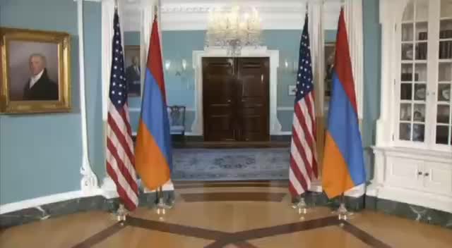 Встреча госсекретаря США и министра иностранных дел Армении в Вашингтоне
