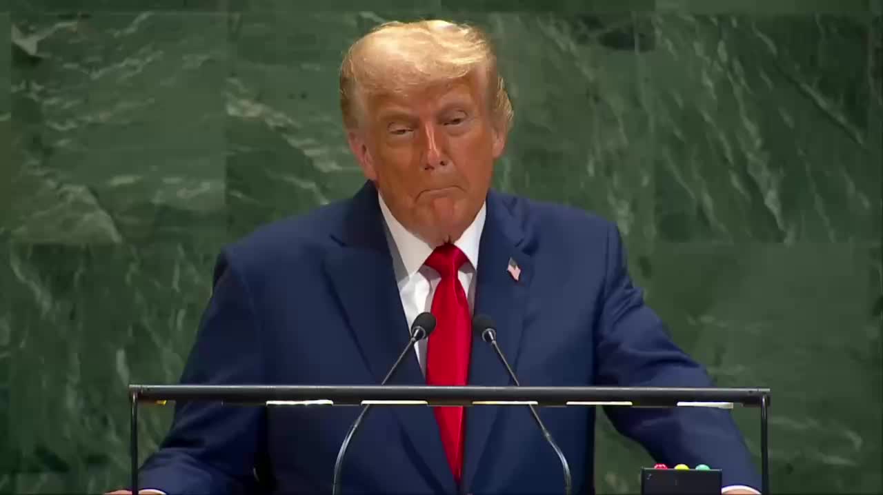 Трамп выступил на Генассамблее ООН без телесуфлера