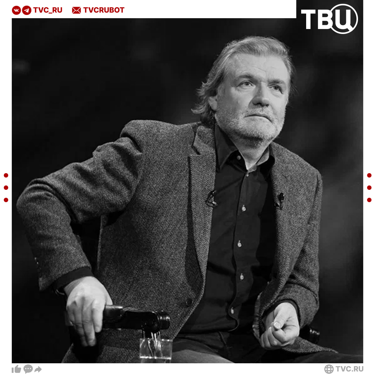 Умер народный артист Владимир Симонов сообщает ТАСС Актеру было 68 лет Он известен по съемкам в сериалах Перевал Дятлова Чернобыль и Граница Таёжный роман Симонов был ведущим актером Театра им Евгения Вахтангова Подписаться на ТВЦ в MAX