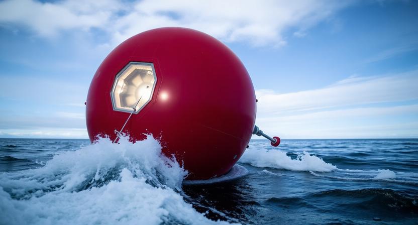 Буй электростанция для Арктики Ученые из США и Великобритании разработали дрейфующий буй который вырабатывает энергию от морских волн Технология решает проблему питания научных приборов в Арктике при полярной ночи и низких температурах Буй использует естественную качку Его наклоны и вертикальные перемещения раскачивают маятники внутри корпуса Движение маятников через редуктор вращает генератор и заряжает аккумулятор Килевая пластина на тросе усиливает вертикальные колебания и повышает эффективность Испытания показали среднюю мощность 37 милливатт при волнах высотой 0 4 метра Пиковая мощность достигала 5 ватт Это меньше типичного потребления арктического буя в 60 милливатт но заметно продлевает автономную работу Для России технология критична Арктическая зона занимает 18 территории страны На Северном морском пути работают десятки метеостанций и буев для навигации и прогноза погоды Солнечные панели бесполезны при полярной ночи длительностью до четырех месяцев Волновая энергия может обеспечить круглогодичную работу приборов без замены батарей Это снизит затраты на обслуживание станций в труднодоступных районах Арктики арктика возобновляемаяэнергия технологиибудущего БИОЭНЕРГО Перейти на сайт БИОЭНЕРГО в MAX