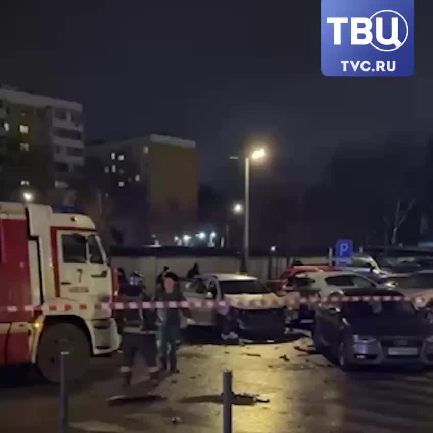 Взрыв автомобиля на Ясеневой улице: один пострадавший