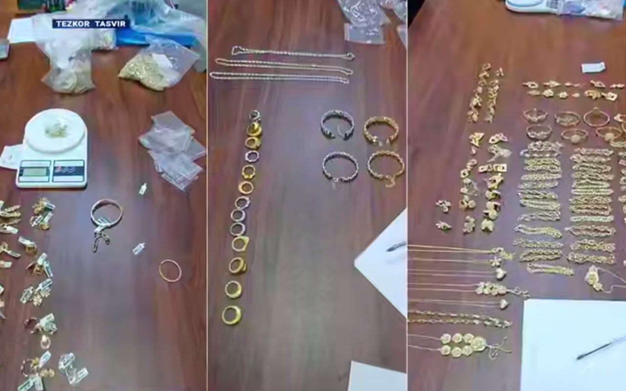 В Узбекистан пытались незаконно провезти ювелирные изделия на 20 млрд сумов видео repost uz pochti dvadcat kg tam Подписывайтесь на Repost