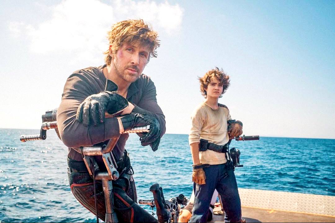 Райан Гослинг и Флинн Грей на съемках Star Wars Starfighter Премьера в 2027 ждемвкино