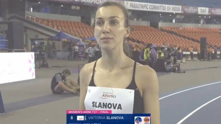Брянская спортсменка завоевала серебро чемпионата мира по паралимпийской лёгкой атлетике   guberniya tv sport 317323 Виктория Сланова заняла второе место в беге на дистанции 400 метров в классе Т37 ƃℾ подписаться прислать новость