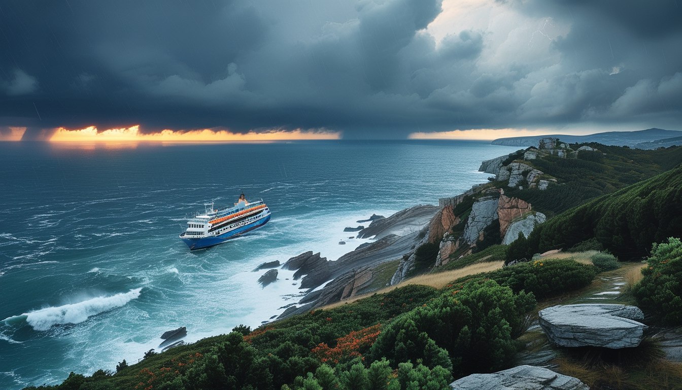 Паромная переправа Холмск Ванино закроется из за циклона и шторма Переправа Холмск Ванино закроется днем 6 ноября из за циклона и шторма в море Об этом сообщили перевозчики в своем телеграм канале По данным ПАО Сахалинское морское пароходство закрытие связано с подходом циклона который затронет Татарский пролив Остановка движения через переправу ожидается в середине суток 6 ноября Движение паромов из порта Ванино может возобновиться во второй половине суток 7 ноября если сохранится прогноз погоды Синоптики предупреждают о новом циконе который принесет дожди и снегопады к Сахалину рекомендуется следить за обновлениями расписания